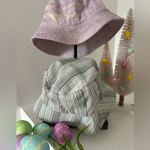 Spring Summer Beachy Bucket Hats Tie Dye/Striped🏝️ - Picture 2 of 15